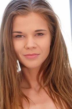 Sexy brunette Sarah Kay